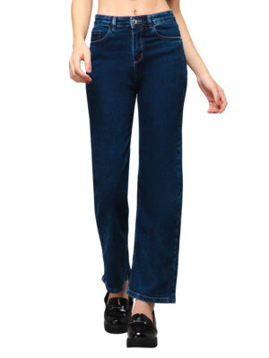 Premium Ladies Straight Fit Stretchable Jeans